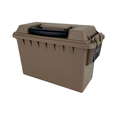 an image of the product Plastic Ammo Can .30 Caliber- Tan- A10121