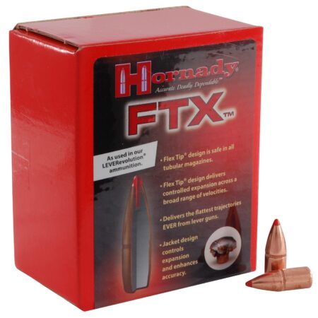 Hornady Bullets .25 Caliber (.257 Diameter) 110 Gr. FTX- Box of 100