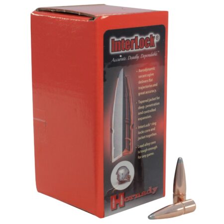 Hornady Bullets 7mm (.284 Diameter) 139 Gr. InterLock Spire Point- Box of 100- 2820