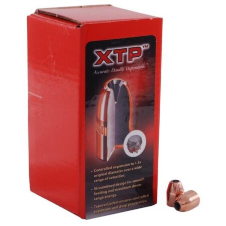 Hornady Bullets 40 S&W / 10mm Auto (.400 Diameter) 155 Gr. XTP Jacketed Hollow Point- Box of 100- 40000