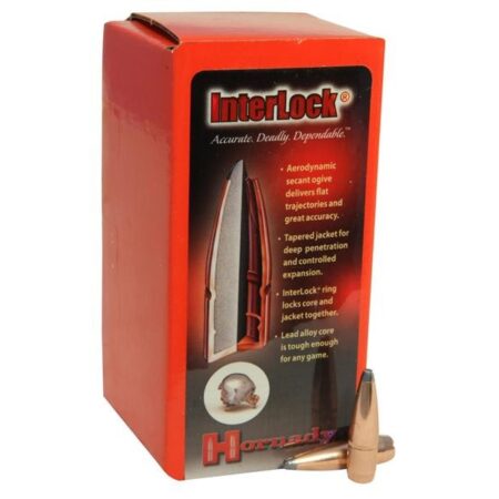 Hornady Bullets 7mm (.284 Diameter) 139 Gr. InterLock Boat Tail Spire Point- Box of 100- 2825