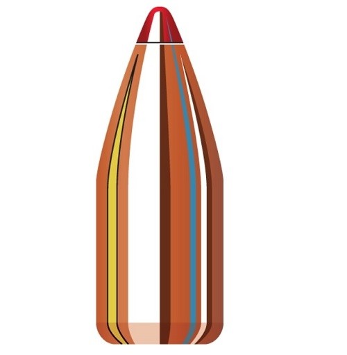 Hornady Bullets .35 Caliber (.355 Diameter) 165 Gr. MonoFlex FTX Boat Tail- Lead-Free- Box of 100