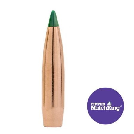 Sierra Bullets .264 Caliber / 6.5mm (.264 Diameter) 130 Gr. Tipped MatchKing- Box of 100