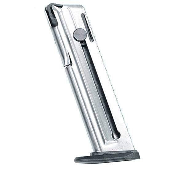 Walther PPQ M2 .22 Long Rifle 12-Round Magazine- Stainless Steel- 51060002