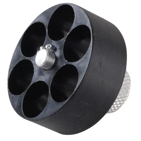 HKS Revolver Speedloader Colt Anaconda, Dan Wesson, Ruger Redhawk, Super Redhawk, S&W 29, 629, Taurus Raging Bull .44 Special / .44 Magnum 6-Round Cylinder- Black Delrin- 29-M