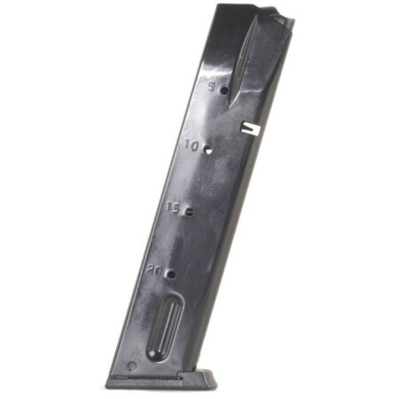 Mec-Gar S&W 5900 Series, 915, 910, 695 9mm Luger 20-Round Magazine- Steel Blue- MGSW5920B