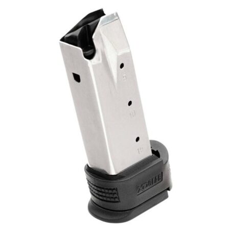 Springfield Armory XD Sub-Compact 9mm Luger 16-Round Magazine w/ Grip Sleeve- Stainless Steel- XD0931