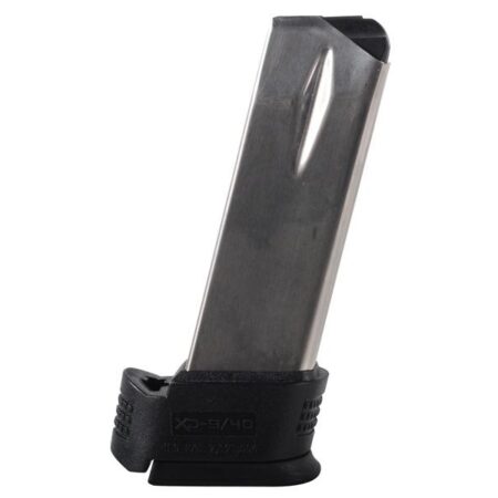 Springfield Armory XD Sub-Compact .40 S&W 12-Round Magazine w/ Grip Sleeve- Stainless Steel- XD0932