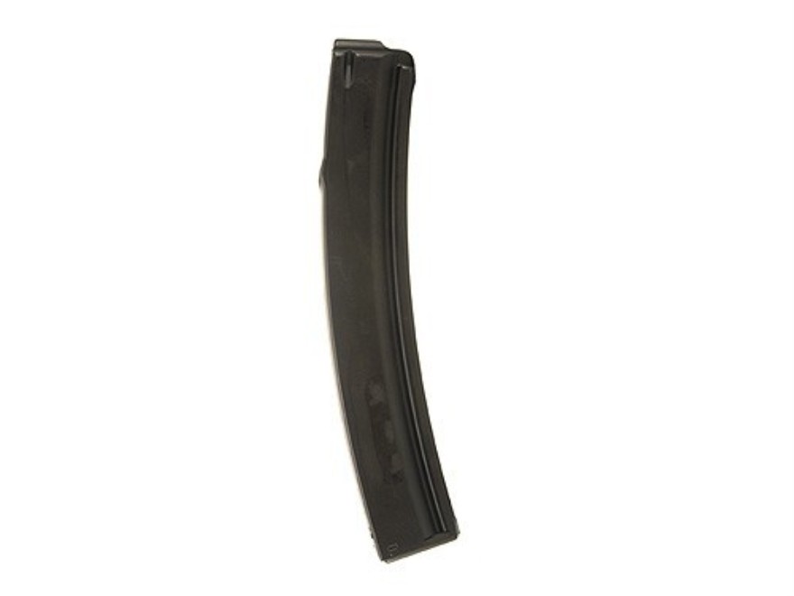 H&K HK 94, MP5 9mm Luger 30-Round Magazine- Steel Blue- 206349S