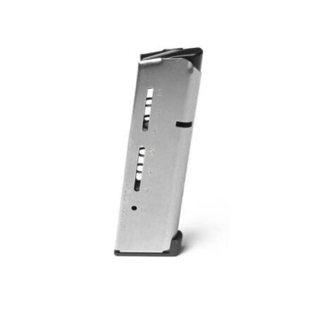 Wilson Combat Elite 1911 Government/ Commander .45 ACP HD/+P 8-Round Tactical Magazine- Stainless Steel- H500CHD