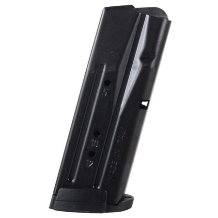 SIG SAUER P320 & P250 Sub-Compact 9mm 12-Round Magazine- Steel Black- MAG-MOD-SC-9-12