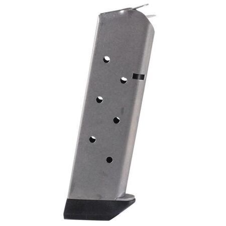 Chip McCormick Shooting Star Classic 1911 Government/Commander .45 ACP 8-Round Magazine with Base Pad- Stainless Steel- 14141