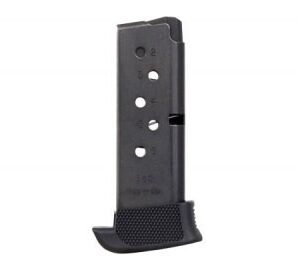Ruger LCP .380 ACP 7-Round Magazine with Finger Rest- Steel Blue- 90405