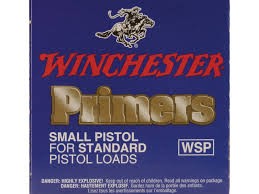 Winchester Small Pistol Primers #1-1/2- Box of 1000 (HAZMAT Fee Required)- WSP