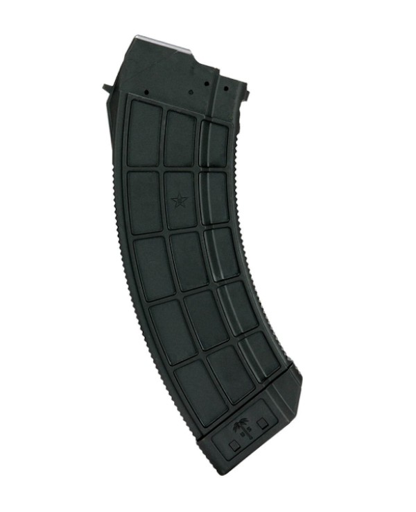 CENTURY ARMS US Palm AK30R 7.62x39mm 30-Round Magazine- Polymer Black- MA943A