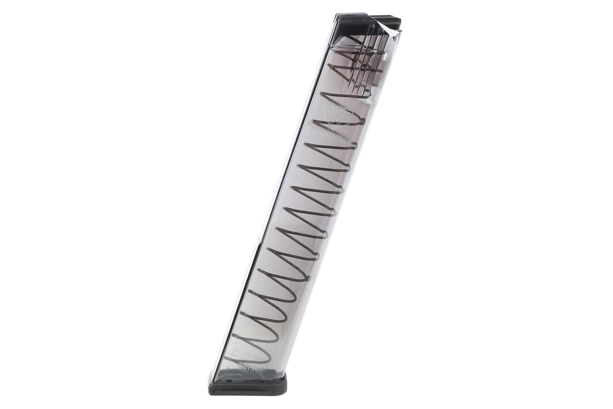 Elite Tactical Systems Glock 17/19/26/34 9mm Luger 31-Round Magazine- Translucent Polymer- GLK-18
