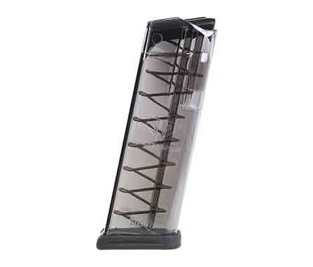 Elite Tactical Systems Glock 19 9mm Luger 15-Round Magazine- Translucent Polymer- GLK-19