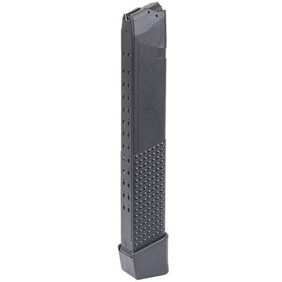 SGM Tactical Glock G22 .40 S&W 31-Round Extended Magazine- Polymer Black- SGMT40G31R