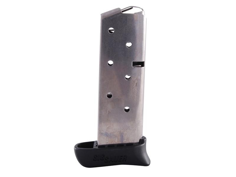 SIG SAUER P238 .380 ACP 7-Round Magazine- Stainless Steel- MAG-238-380-7-X