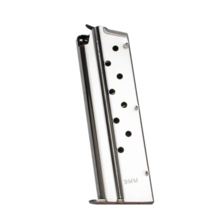 Kimber 1911 9mm Luger, 9-Round Full Size Magazine- Stainless Steel- 1100307A