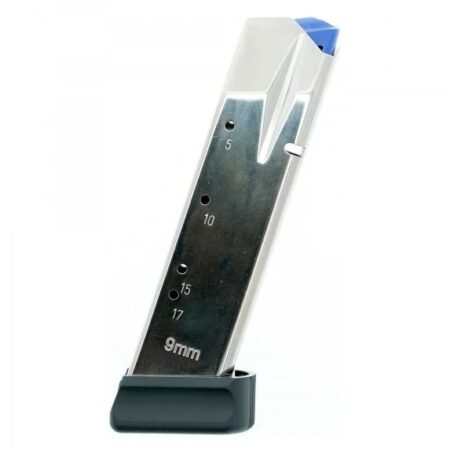 CZ 75 SP-01/Shadow II 9mm Luger 19-Round Magazine- Steel Nickel- 11161
