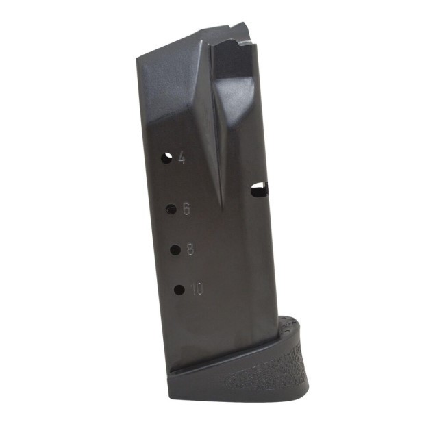 Smith & Wesson M&P-40 Compact .40 S&W 10-Round Magazine W/ Finger Rest- Steel Black- 194550000