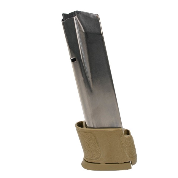 Smith & Wesson M&P45/45C .45 ACP 14-Round Magazine with Grip Extension- FDE- 194770000