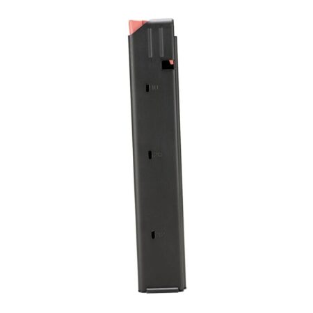 C Products Duramag SS AR-15 9mm Luger Colt Pattern 20-Round Magazine- Stainless Steel Black- 2009041178CPD