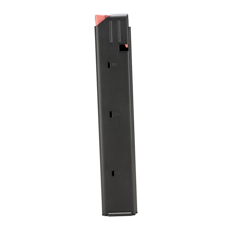 C Products Duramag SS AR-15 9mm Luger Colt Pattern 20-Round Magazine- Stainless Steel Black- 2009041178CPD