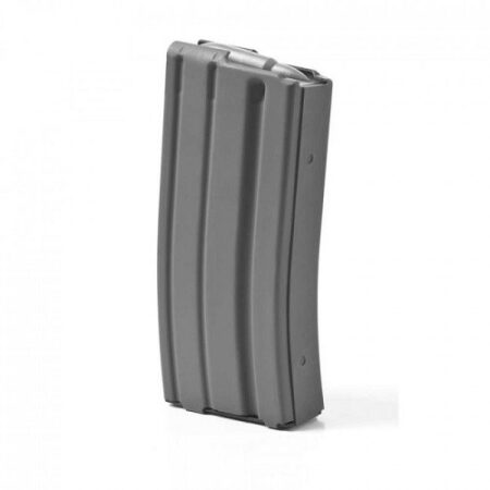 ASC AR-15 .223/5.56mm 20-Round Magazine with Gray Follower- Grey Moly- 20223ALGMGASC