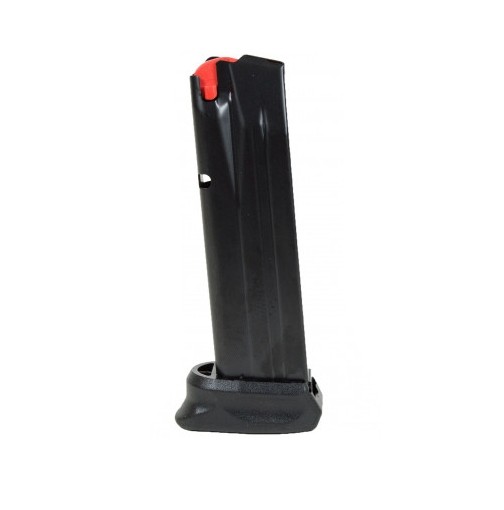 Walther PPQ M2 9mm Luger 17-Round Magazine with Black Base Plate- Anti-Friction Coating- 2796694