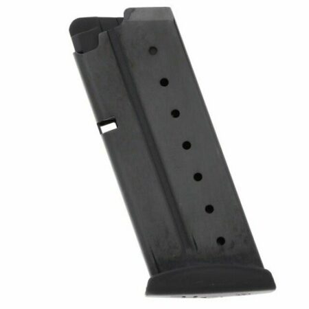 Walther PPS M2 9mm Luger 6-Round Magazine- Steel Black- 2807785