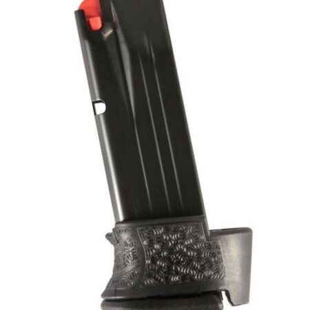 Walther PPQ M2 Sub-Compact 9mm Luger 15-Round Extended Magazine with Grip Sleeve- Black- 2829720