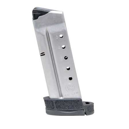 Smith & Wesson M&P Shield M2.0 .40 S&W 7-Round Magazine- Stainless Steel- 3009877
