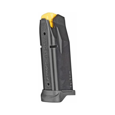 Taurus GX4 9mm Luger 11-Round Magazine -Finger Rest- Steel Matte- Black- 358002502