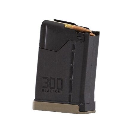Lancer L5AWM Hybrid AR-15 .300 Blackout 10-Round Magazine- Opaque Black- 428006