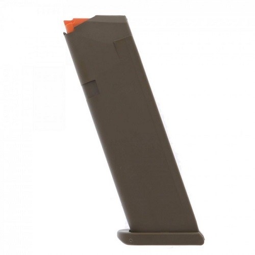 Glock G17 9mm Luger 17-Round Magazine- FDE- 47354
