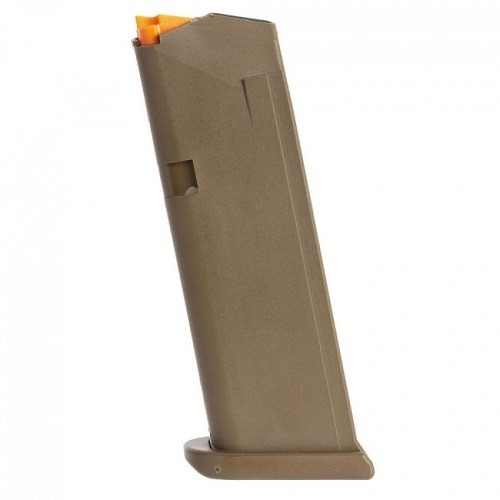 Glock G19 9mm Luger 15-Round Magazine- FDE- 47356
