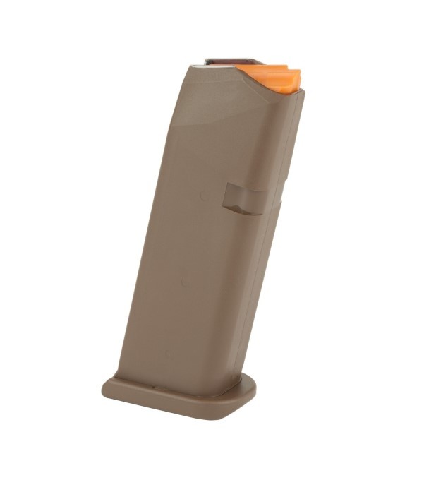 Glock G19 Gen5 9mm 15-Round Magazine- FDE- 47461