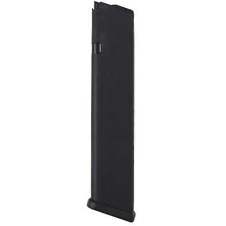 Glock G17/G19/G19x/G26/G34/G45 Gen5 9mm Luger 24-Round Extended Magazine- Black- 47464