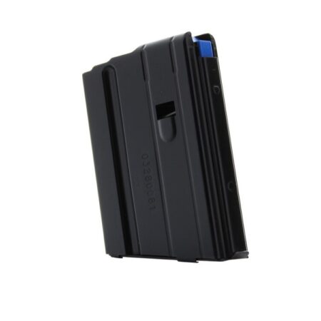 C Products Duramag SS AR-15 6.5 Grendel 5-Round Magazine with Anti-Tilt Follower- Black Steel- 5650411