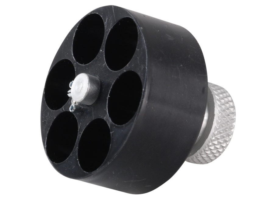 HKS Revolver Speedloader Ruger GP100, S&W 581, 681, 586, 686 .38 Special / .357 Magnum 6-Round Cylinder- Black- 586-A