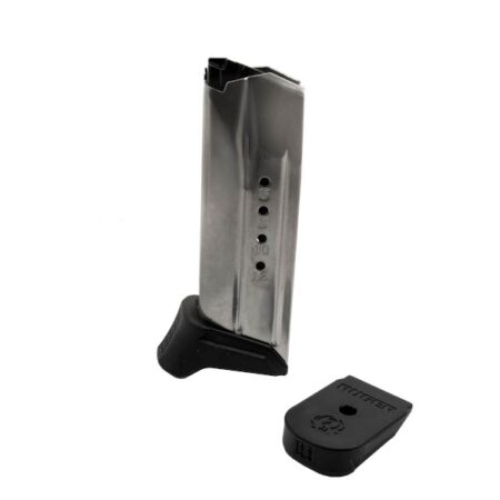 Ruger American Compact 9mm Luger 12-Round Magazine- Steel Nickel Teflon Coated- 90618