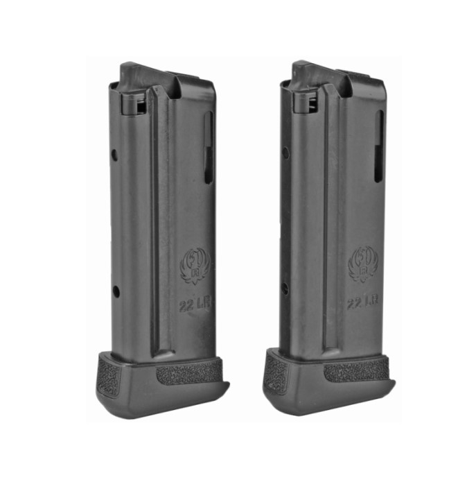 Ruger LCP II .22 Long Rifle 10-Round Magazine- Value Pack of 2- 90697