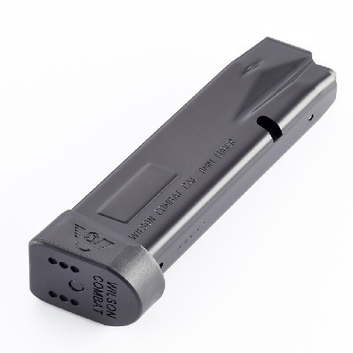 Wilson Combat EDC X9 9mm Luger 18-Round Magazine- Steel Black- 959