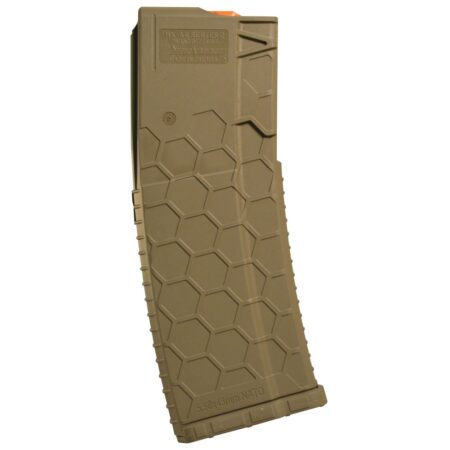 an image of the product Hexmag HX30 Series 2 AR-15 .223/5.56mm 30-Round Magazine- FDE- HX30AR15S2FDE