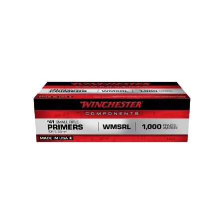 Winchester Small Rifle 5.56mm NATO Military Primers #41- Box of 1000 (HAZMAT Fee Required)- WMSRL
