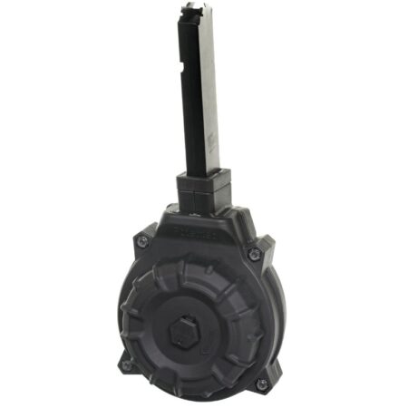 ProMag Hi-Point 4595TS Carbine .45 ACP 40-Round Drum Magazine- Black Polymer- DRM-A18