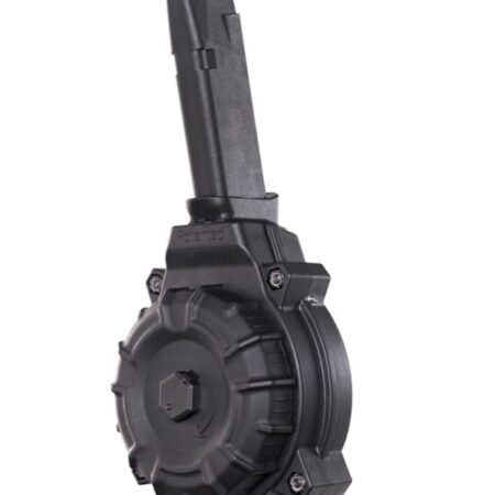 ProMag Glock G43X/G48 9mm Luger 50-Round Drum Magazine- Black Polymer- DRM-A20