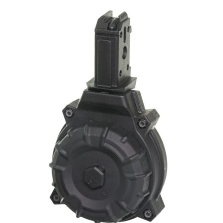 ProMag CZ Scorpion 9mm Luger 50-Round Drum Magazine- Black Polymer- DRM-A22